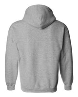 Gildan G125 Adult DryBlend Adult 50/50 Hooded Sweatshirt #color_SPORT GREY