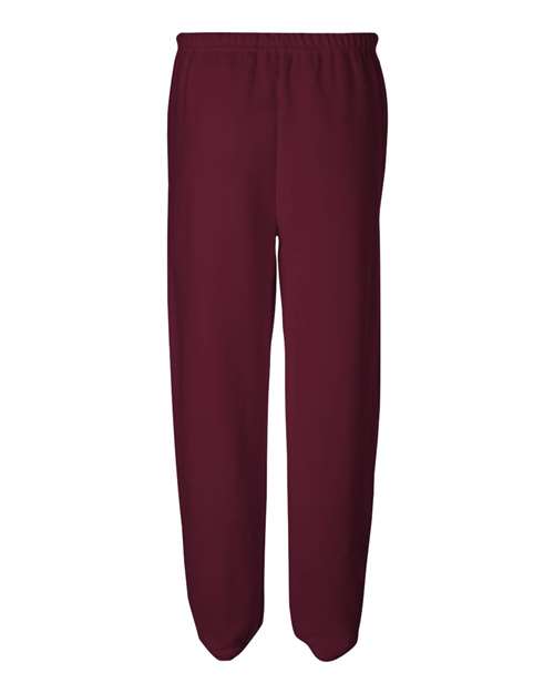 Jerzees 973 Adult NuBlend Fleece Sweatpants #color_MAROON