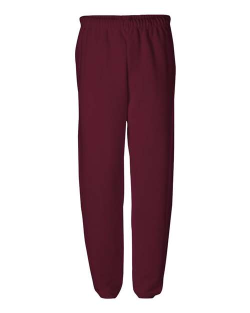 Jerzees 973 Adult NuBlend Fleece Sweatpants #color_MAROON