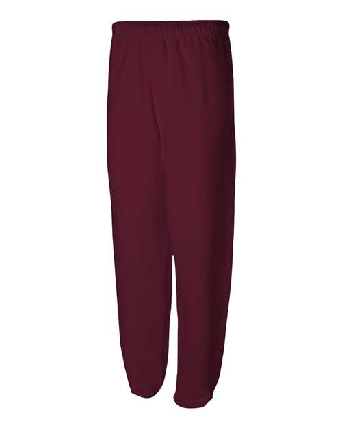 Jerzees 973 Adult NuBlend Fleece Sweatpants #color_MAROON