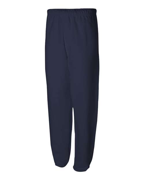Jerzees 973 Adult NuBlend Fleece Sweatpants #color_J NAVY