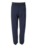 Jerzees 4850P Adult Super Sweats NuBlend Fleece Pocketed Sweatpants #color_J NAVY