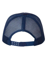 Valucap VC700 Foam Mesh-Back Trucker Cap #color_Navy/ Navy