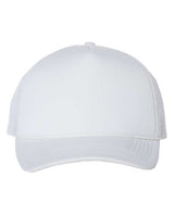 Valucap VC700 Foam Mesh-Back Trucker Cap #color_White/ White