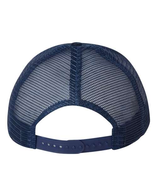 Valucap VC400 Mesh-Back Twill Trucker Cap #color_Navy