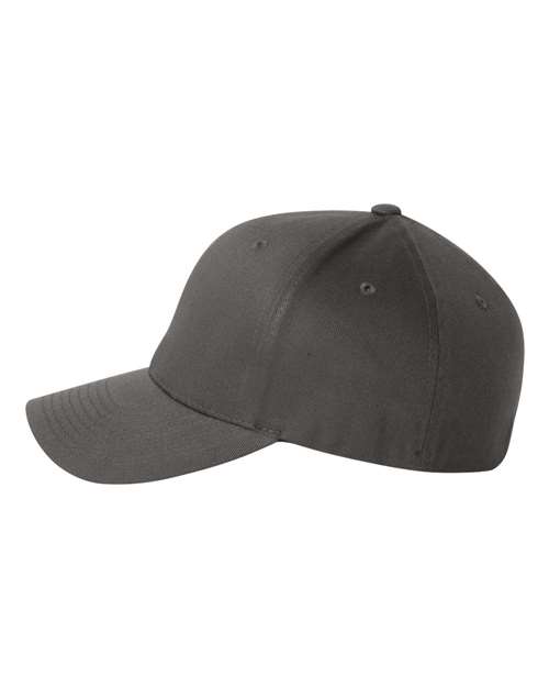 Flexfit 6277 Adult Wooly 6-Panel Cap #color_DARK GREY