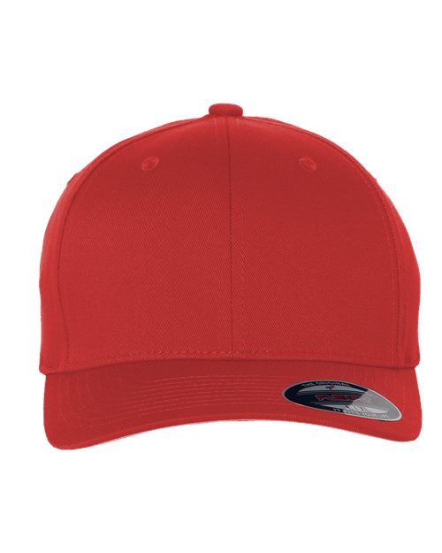 Flexfit 6277 Adult Wooly 6-Panel Cap #color_RED