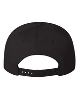 Valucap 8869 Five-Panel Twill Cap #color_Black