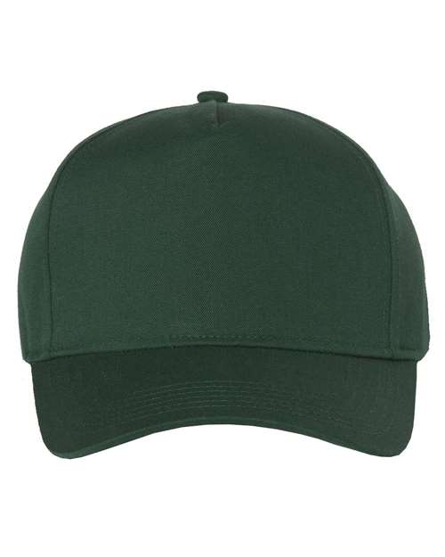 Valucap 8869 Five-Panel Twill Cap #color_Forest
