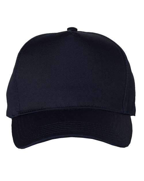 Valucap 8869 Five-Panel Twill Cap #color_Navy