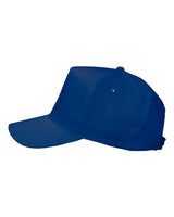 Valucap 8869 Five-Panel Twill Cap #color_Royal Blue