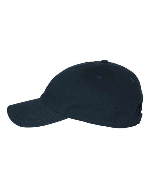 Valucap VC300A Bio-Washed Classic Dad Hat #color_Navy
