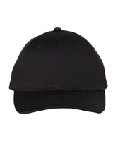 Valucap VC100 Lightweight Twill Cap #color_Black