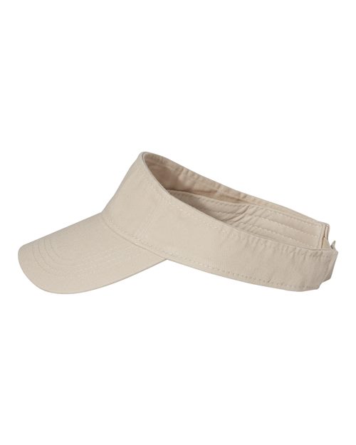 Valucap VC500 Bio-Washed Visor #color_Stone