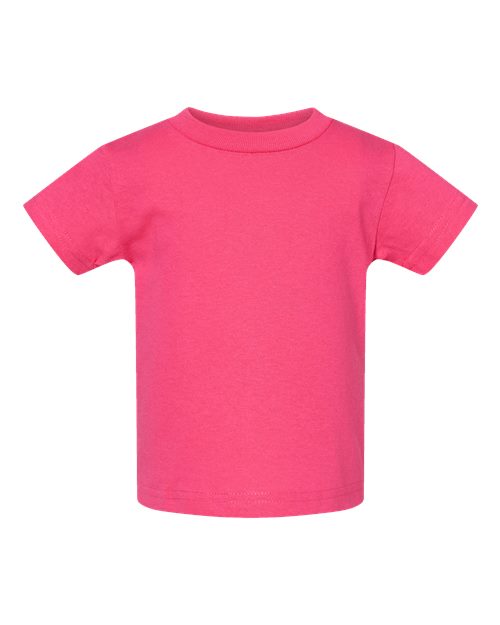 Rabbit Skins 3401 Infant Cotton Jersey T-Shirt #color_HOT PINK