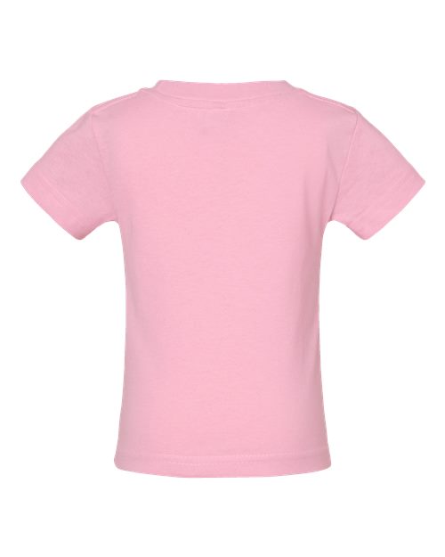 Rabbit Skins 3401 Infant Cotton Jersey T-Shirt #color_PINK