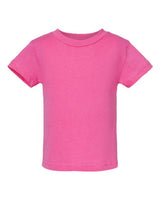 Rabbit Skins 3401 Infant Cotton Jersey T-Shirt #color_RASPBERRY