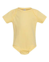 Rabbit Skins 4400 Infant Baby Rib Bodysuit #color_BANANA