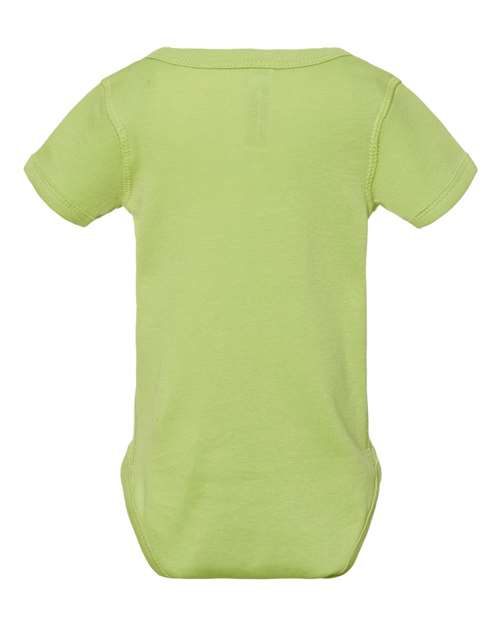 Rabbit Skins 4400 Infant Baby Rib Bodysuit #color_KEY LIME