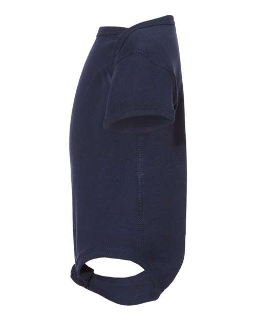 Rabbit Skins 4400 Infant Baby Rib Bodysuit #color_NAVY