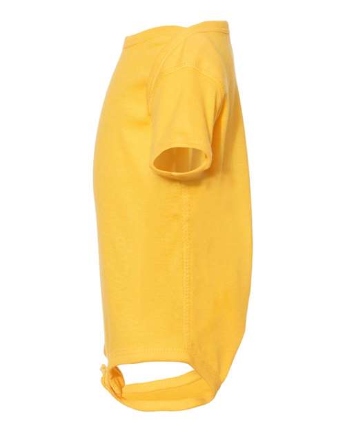 Rabbit Skins 4400 Infant Baby Rib Bodysuit #color_YELLOW