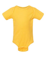 Rabbit Skins 4400 Infant Baby Rib Bodysuit #color_YELLOW