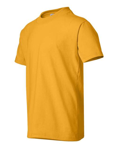 Hanes 5370 Youth 50/50 T-Shirt #color_GOLD