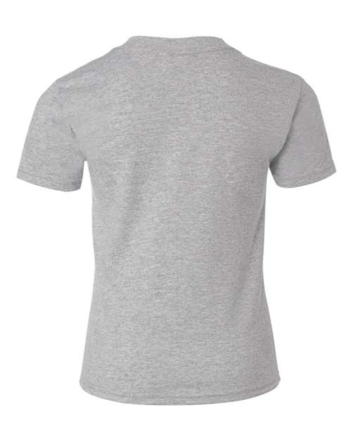 Hanes 5370 Youth 50/50 T-Shirt #color_LIGHT STEEL