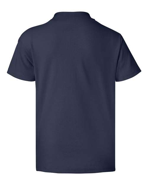 Hanes 5370 Youth 50/50 T-Shirt #color_NAVY