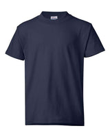Hanes 5370 Youth 50/50 T-Shirt #color_NAVY