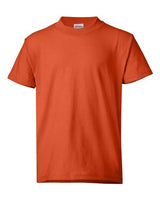 Hanes 5370 Youth 50/50 T-Shirt #color_ORANGE