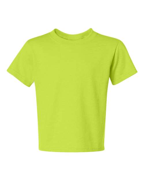 Jerzees 29B Youth DRI-POWER ACTIVE T-Shirt #color_SAFETY GREEN