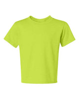 Jerzees 29B Youth DRI-POWER ACTIVE T-Shirt #color_SAFETY GREEN