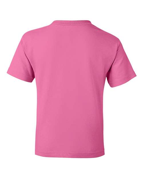 Gildan G800B Youth 50/50 T-Shirt #color_AZALEA