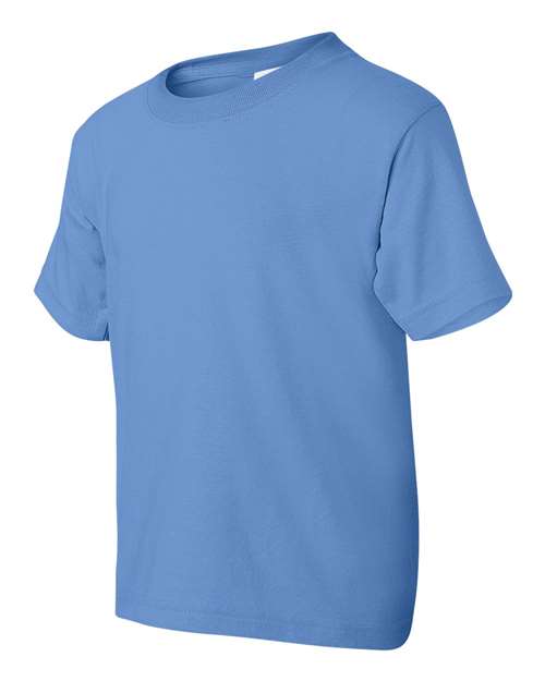 Gildan G800B Youth 50/50 T-Shirt #color_CAROLINA BLUE