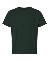 Gildan G800B Youth 50/50 T-Shirt #color_FOREST GREEN