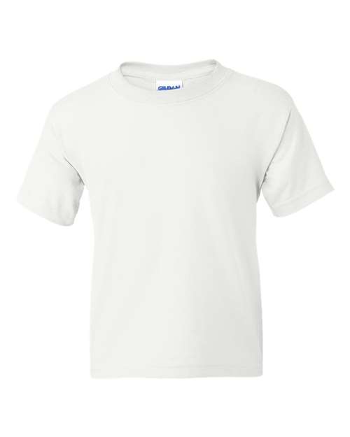 Gildan G800B Youth 50/50 T-Shirt #color_WHITE