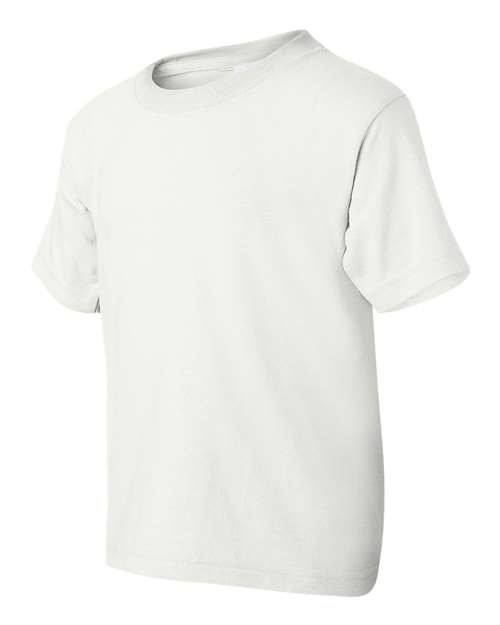 Gildan G800B Youth 50/50 T-Shirt #color_WHITE