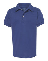 Jerzees 437Y Youth SpotShield Jersey Polo #color_ROYAL