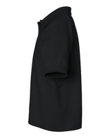 Gildan G880B Youth 50/50 Jersey Polo #color_BLACK