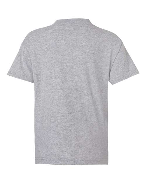 Hanes 5480 Youth Comfortsoft Cotton T-Shirt #color_LIGHT STEEL