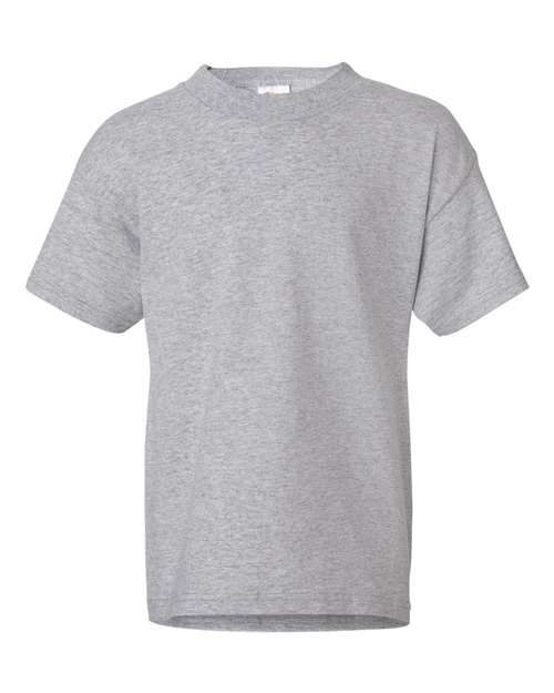 Hanes 5480 Youth Comfortsoft Cotton T-Shirt #color_LIGHT STEEL