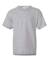 Hanes 5480 Youth Comfortsoft Cotton T-Shirt #color_LIGHT STEEL