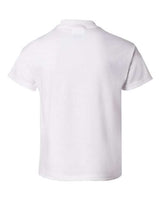Hanes 5480 Youth Comfortsoft Cotton T-Shirt #color_WHITE