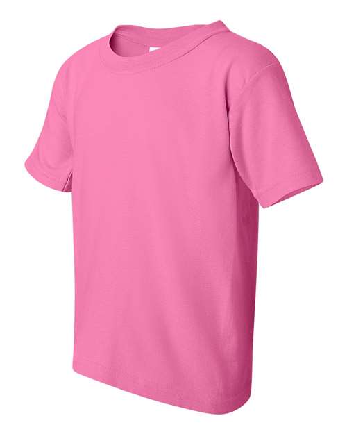 Gildan G500B Youth Heavy Cotton T-Shirt #color_AZALEA