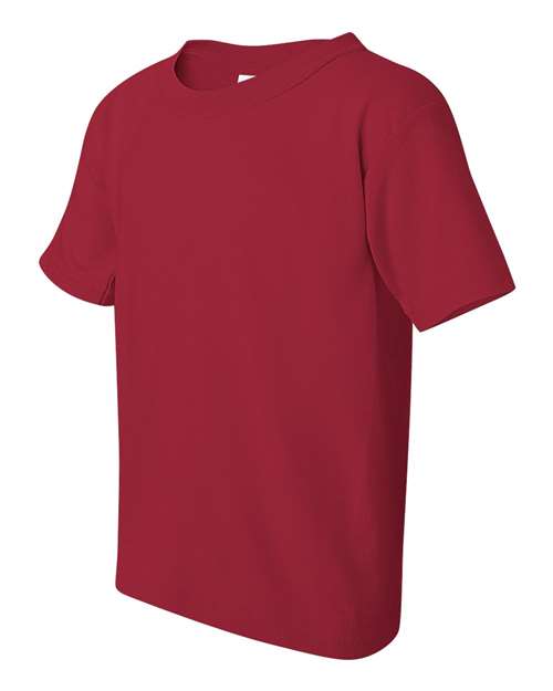 Gildan G500B Youth Heavy Cotton T-Shirt #color_CARDINAL RED