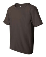 Gildan G500B Youth Heavy Cotton T-Shirt #color_DARK CHOCOLATE