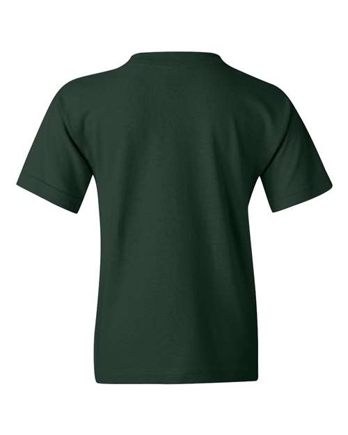 Gildan G500B Youth Heavy Cotton T-Shirt #color_FOREST GREEN