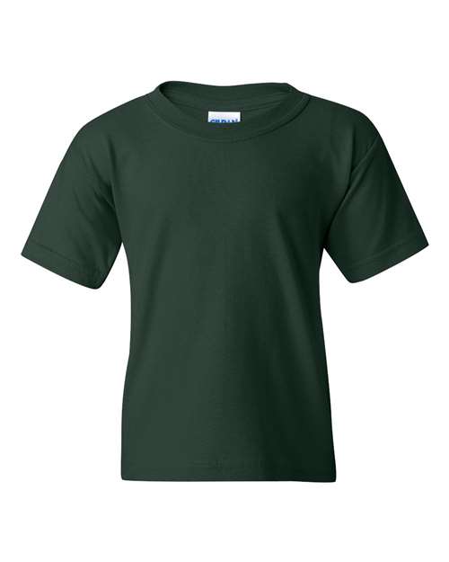 Gildan G500B Youth Heavy Cotton T-Shirt #color_FOREST GREEN