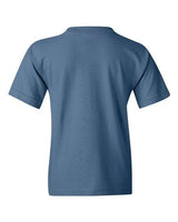 Gildan G500B Youth Heavy Cotton T-Shirt #color_INDIGO BLUE